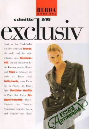 Burda International - Schnitte exclusiv 3/1995 - Kolektív autorov