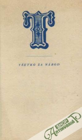Všetko za národ - Timrava Božena Slančíkova