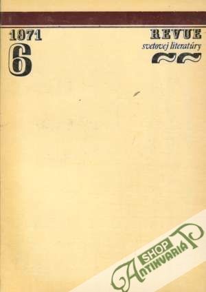 Revue svetovej literatúry 6/1971 - Kolektív autorov