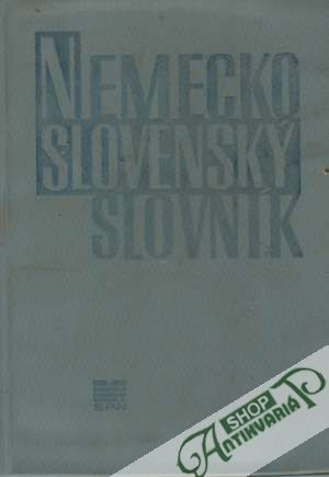Nemecko - slovenský slovník - Sandany Artúr a kolektív