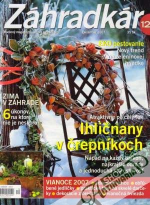 Záhradkár 12/2007 - Kolektív autorov