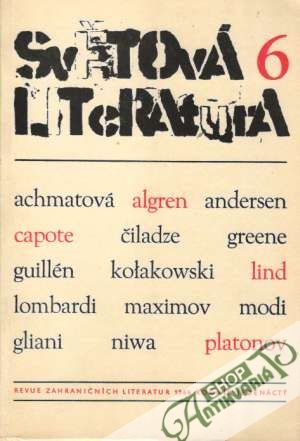 Světová literatura 6/1966 - Kolektív autorov