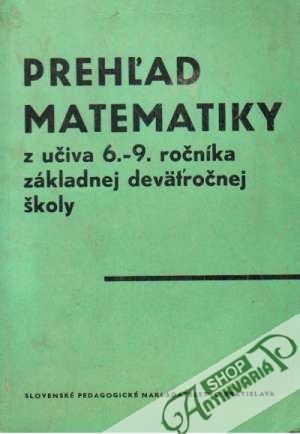 Prehľad matematiky z učiva 6.-9. ročníka ZŠ - Dubec Anton, Malina Štefan