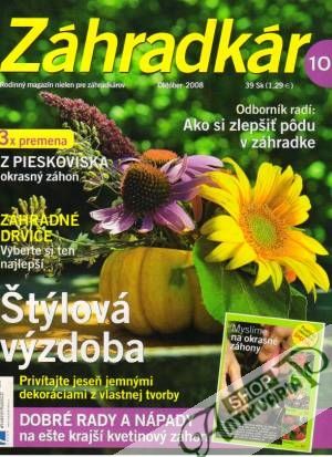 Záhradkár 10/2008 - Kolektív autorov