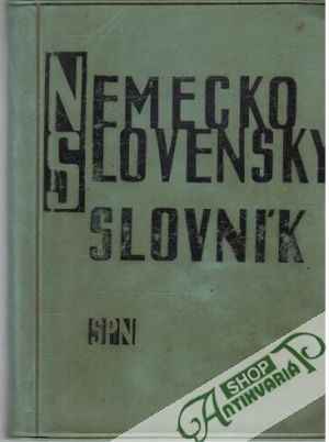 Nemecko - slovenský slovník - Sandany A. a kolektív