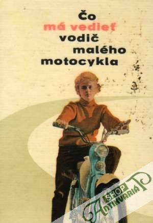 Čo má vedieť vodič malého motocykla - Fedeleš Cyril