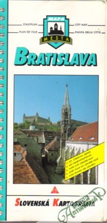 Bratislava - Mapa mesta - Kolektív autorov