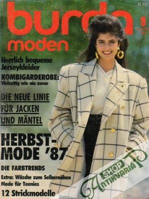 Burda Moden 9/1987 - Kolektív autorov