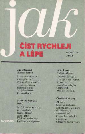 Jak číst rychleji a lépe - Zielke Wolfgang