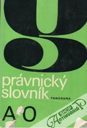 Právnický slovník /I.- II./ - Madar Zdeněk a kol.