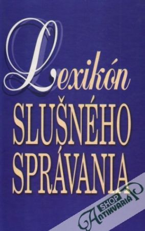 Lexikón slušného správania - Chorvát / Orlík