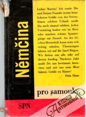 Němčina pro samouky - Zapletal Štěpán