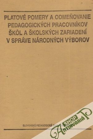 Platové pomery a odmeňovanie pedagogických pracovníkov škôl.... - Hrčka / Rybárska / Škarohlíd