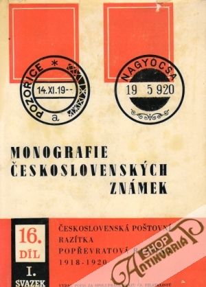 Monografie československých známek XVI. - Kolektív autorov