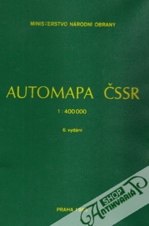 Automapa ČSSR - Kolektív autorov