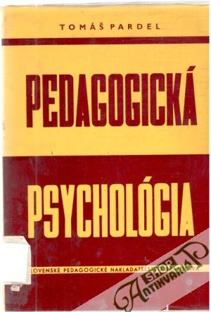 Pedagogická psychológia - Pardel Tomáš