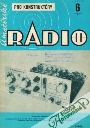 Amatérské radio 6/1978 - Kolektív autorov