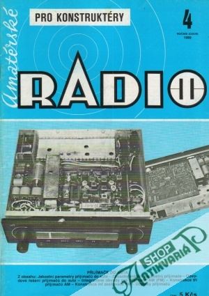 Amatérské radio 4/1989 - Kolektív autorov