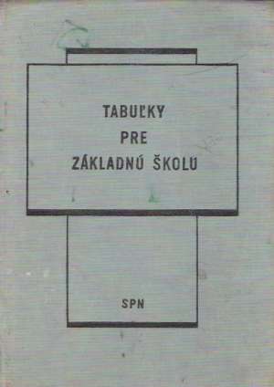 Tabuľky pre základnú školu - Běloun František a kolektív