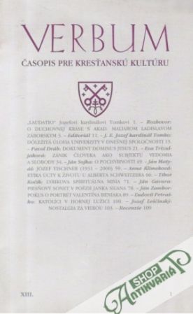 Verbum 1/2002 - Kolektív autorov