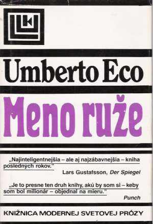 Meno ruže - Eco Umberto