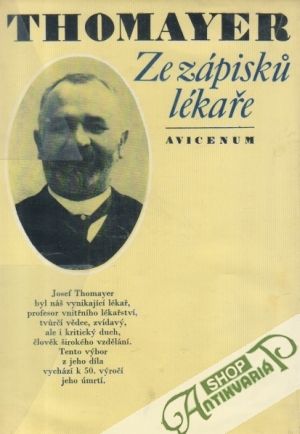 Ze zápiskú lékaře - Thomayer Josef