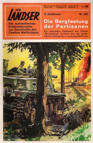 DER LANDSER - DIE BERGFESTUNG DER PARTISANEN Nr.587