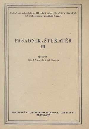 FASÁDNIK - ŠTUKATÉR III. - Gergely J.