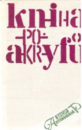 Kniha apokryfú - Čapek Karel