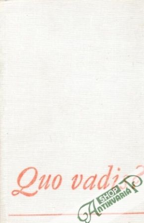 Quo vadis? - Sienkiewicz Henryk