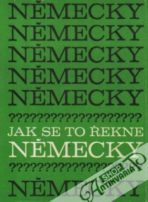 Jak se to řekne německy - Schonová Ludmila