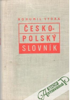Česko - polský slovník - Vydra Bohumil