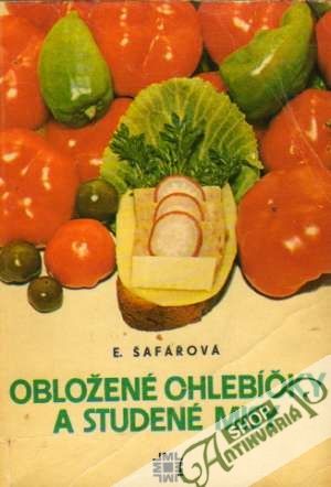 Obložené chlebíčky a studené misy - Šafářová Eva
