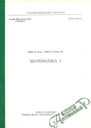 Matematika I. - Benko E., Huťka V.