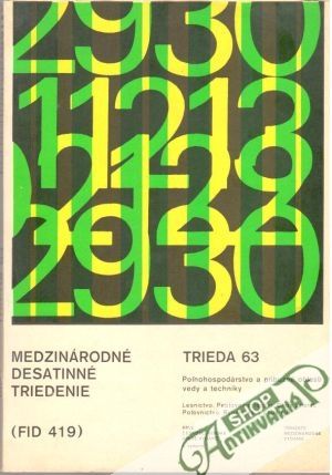 Medzinárodné desatinné triedenie - Ing. Ján Guľa, František Dano