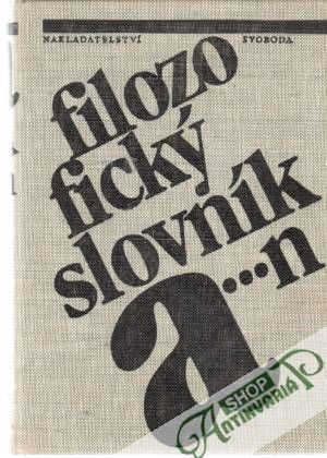 Filozofický slovník A-N - Kolektív autorov
