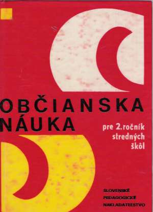 Občianska náuka pre 2.ročník SŠ - Mošner O. a kol.