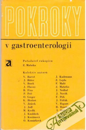 Pokroky v gastroenterologii - Mařatka Zdeněk