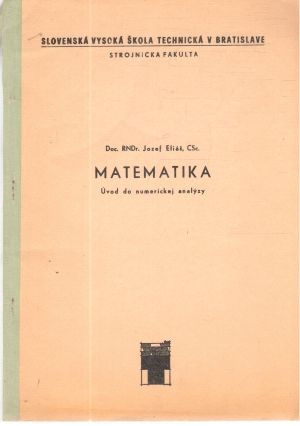 Matematika - Eliáš Jozef a kolektív