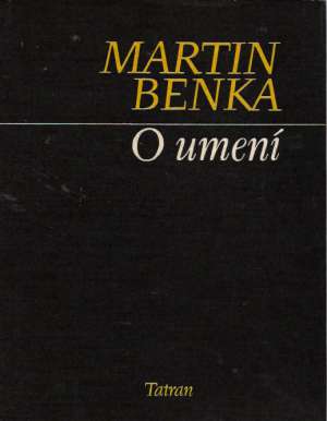 Martin Benka - O umení - Bakoš Oliver