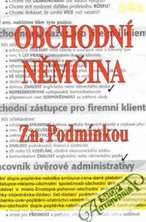 Obchodní němčina zn. Podmínkou - Měšťan Jan