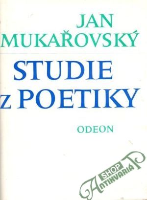 Studie z poetiky - Mukařovský Jan