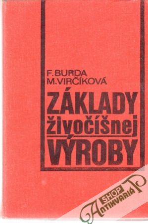 Základy živočíšnej výroby - Burda, Virčíková