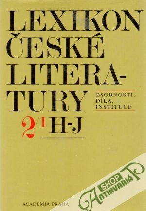 Lexikon české literatury 2. (I. - II.) - Forst Vladimír a kolektív