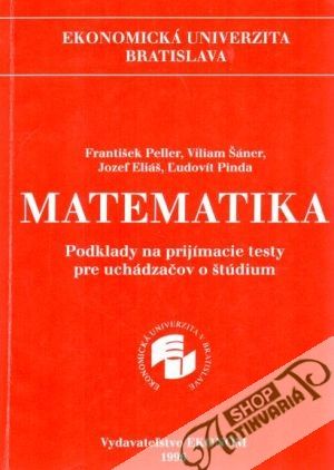 Matematika - Peller F., Šáner V. a kolektív