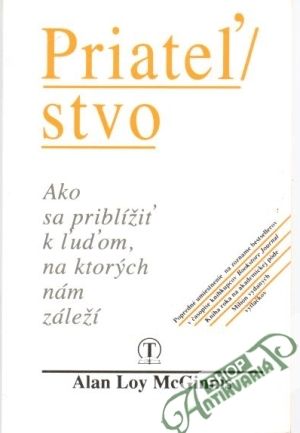 Priateľstvo - McGinnis Alan Loy