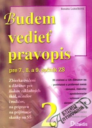 Budem vedieť pravopis 2. - Lukačková R., Solčanská B.
