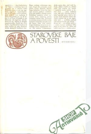 Starověké báje a pověsti - Mertlík Rudolf