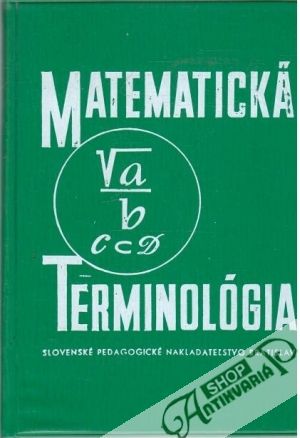 Matematická terminológia - Medek V. a kol.