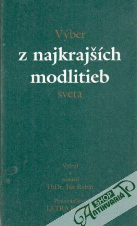 Výber z najkrajších modlitieb sveta - Rybár Ján